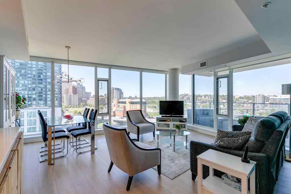 MLS® A2227968 - Unit #1002 519 Riverfront Avenue SE in Downtown East Village Calgary, Residential