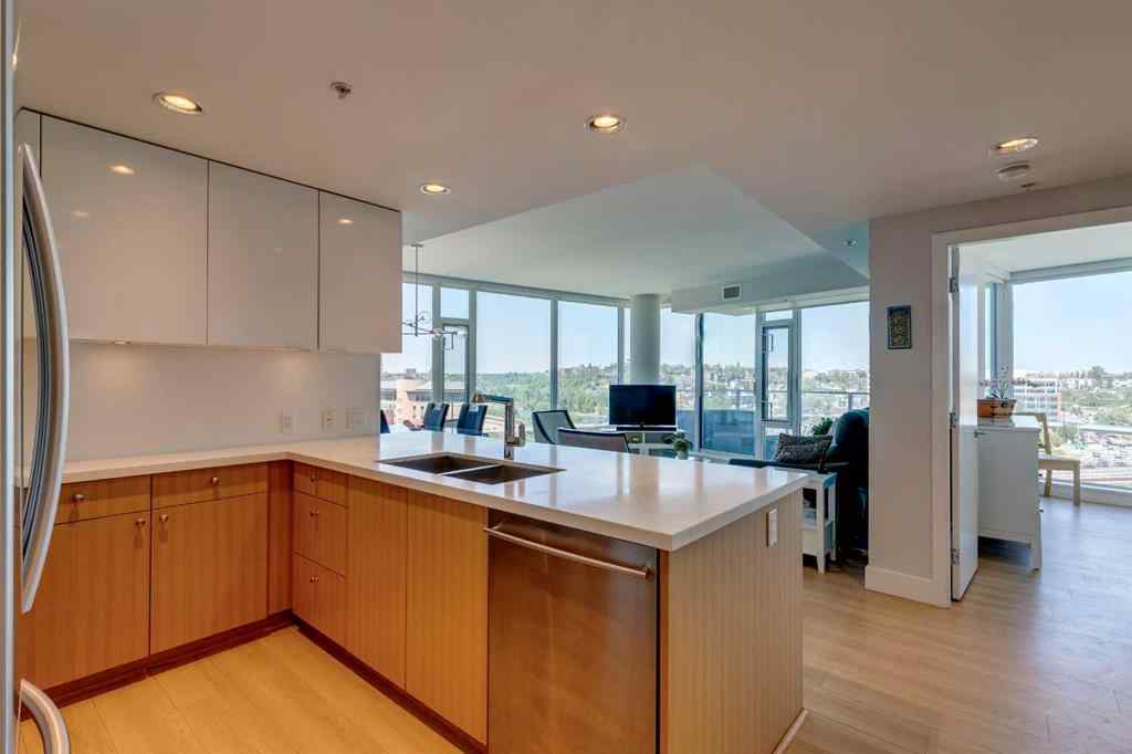 MLS® A2227968 - Unit #1002 519 Riverfront Avenue SE in Downtown East Village Calgary, Residential