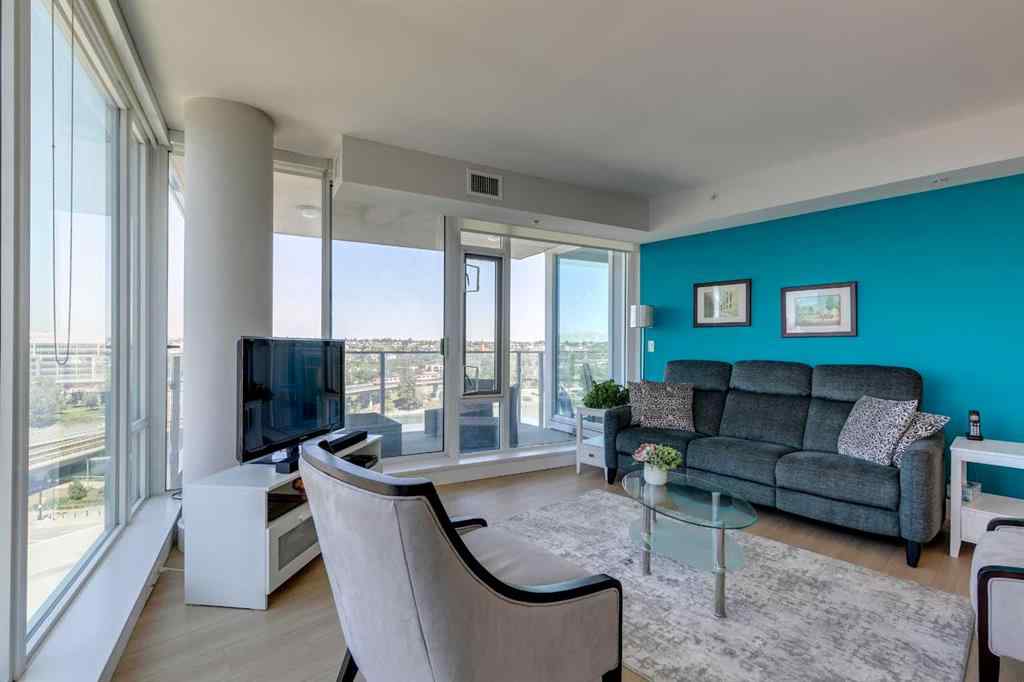 MLS® A2227968 - Unit #1002 519 Riverfront Avenue SE in Downtown East Village Calgary, Residential