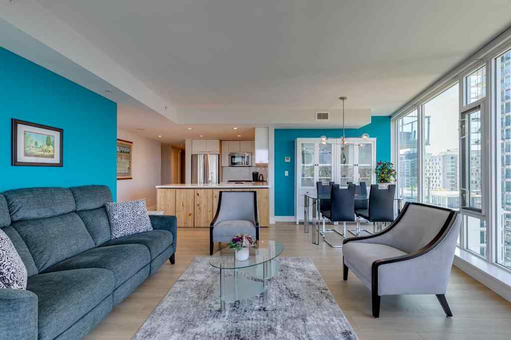 MLS® A2227968 - Unit #1002 519 Riverfront Avenue SE in Downtown East Village Calgary, Residential