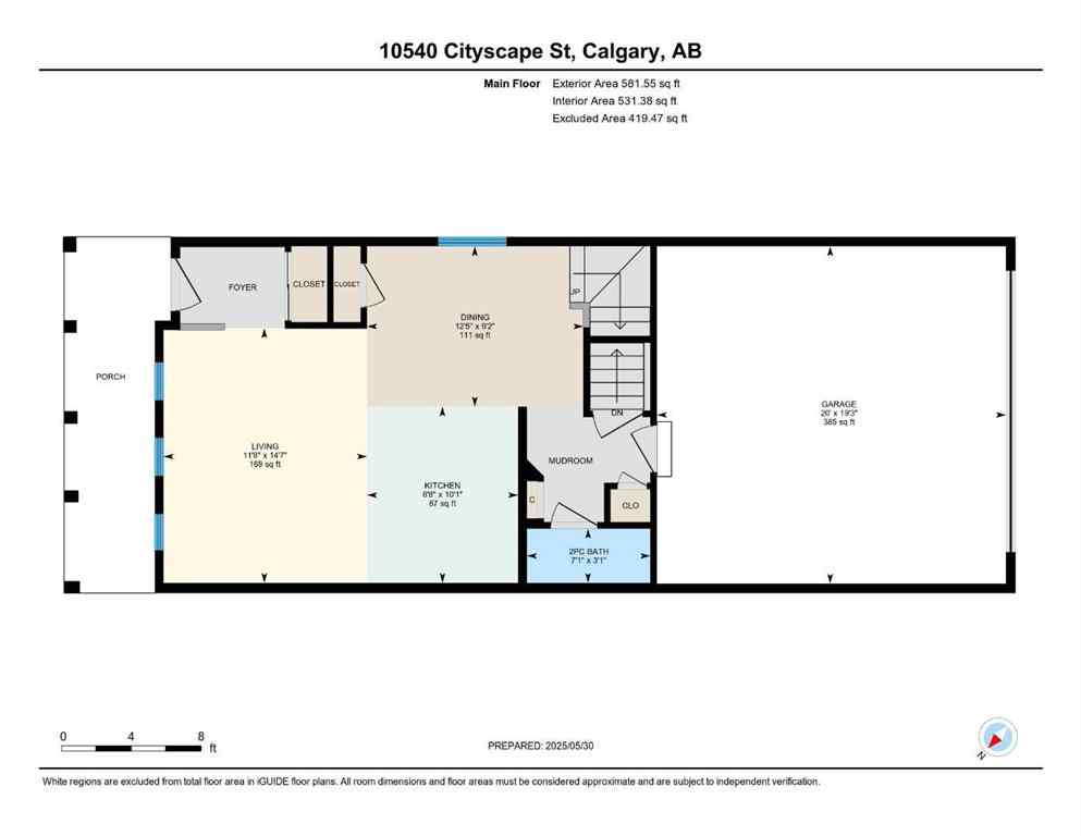 MLS® A2228103 - 10540 CITYSCAPE Drive NE in Cityscape Calgary, Residential
