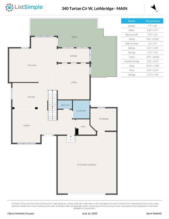 MLS® A2228153 - 340 Tartan Circle W in West Highlands Lethbridge, Residential