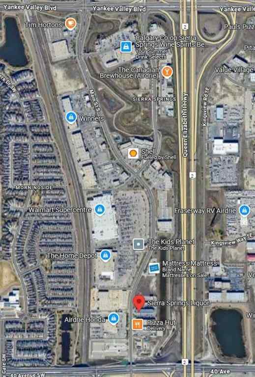MLS® A2228243 - Unit #101 2958 Main Street SE in Sierra Springs Airdrie, Commercial