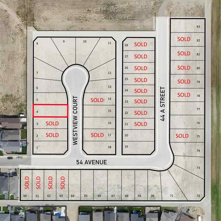 MLS® A2228245 - 8 Westview Court  in NONE Taber, Land