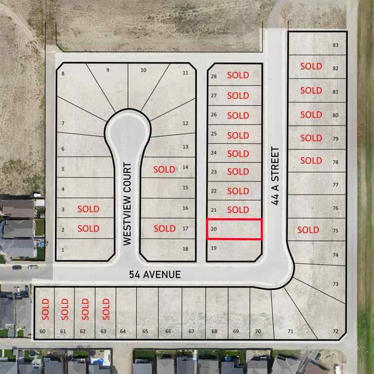 MLS® A2228259 - 5402 44 A Street  in NONE Taber, Land