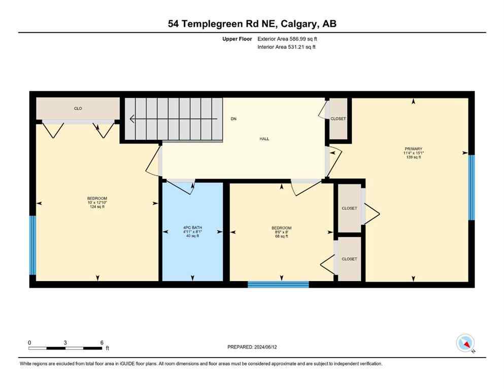 MLS® A2228394 - 54 Templegreen Road NE in Temple Calgary, Residential