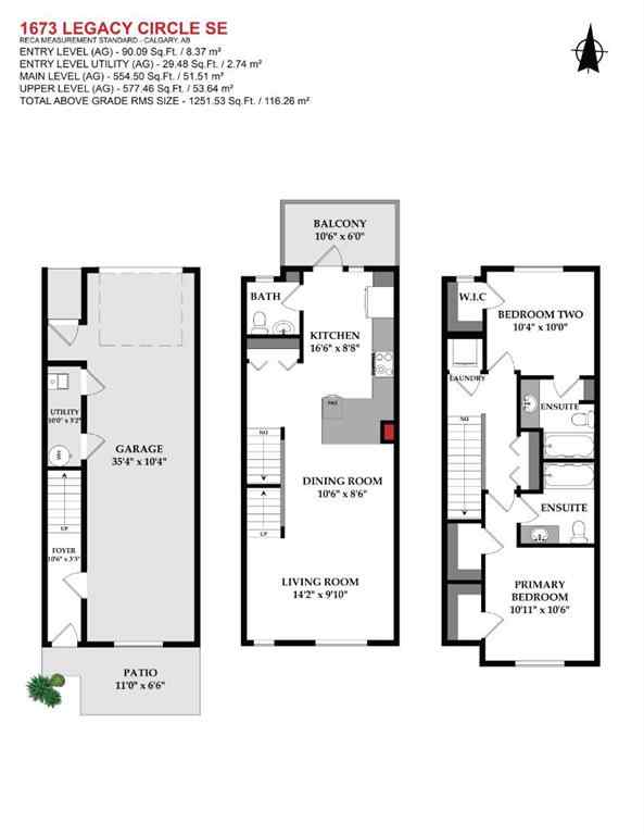 MLS® A2228533 - 1673 Legacy Circle SE in Legacy Calgary, Residential