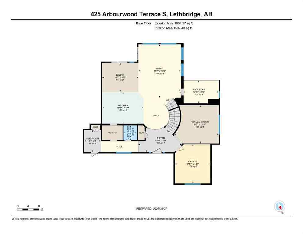 MLS® A2228695 - 425 Arbourwood Terrace S in Arbour Ridge Lethbridge, Residential