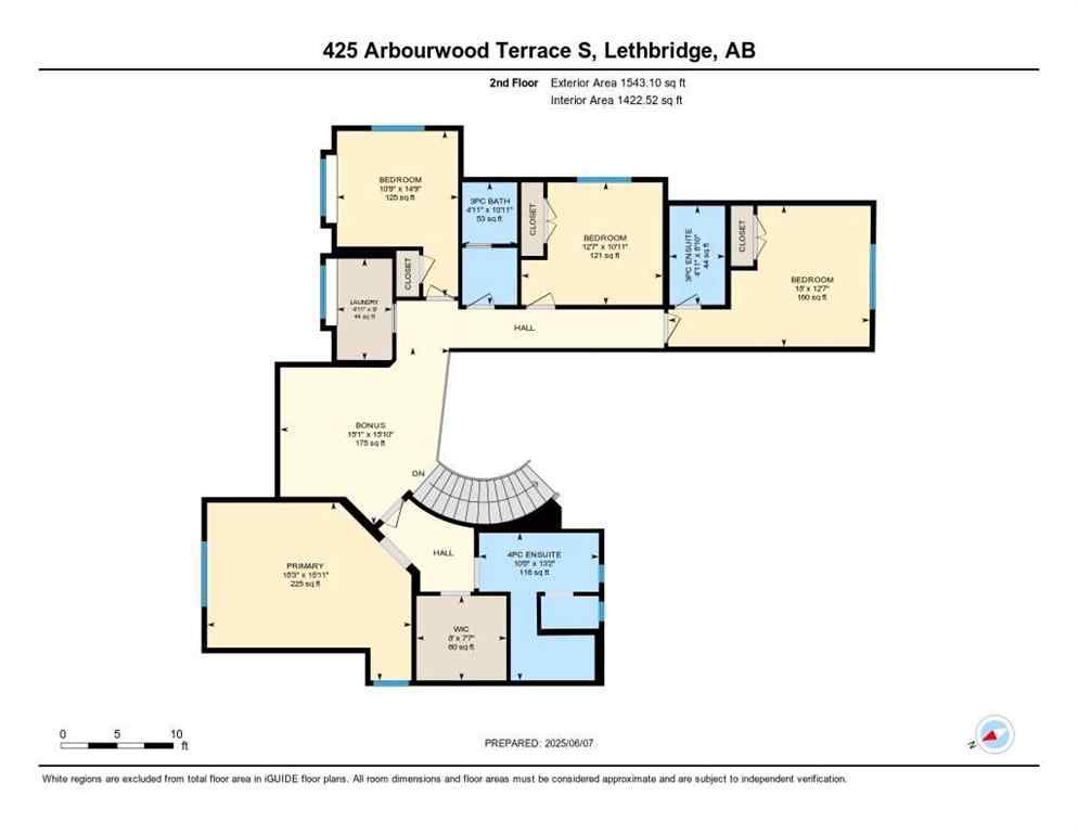 MLS® A2228695 - 425 Arbourwood Terrace S in Arbour Ridge Lethbridge, Residential