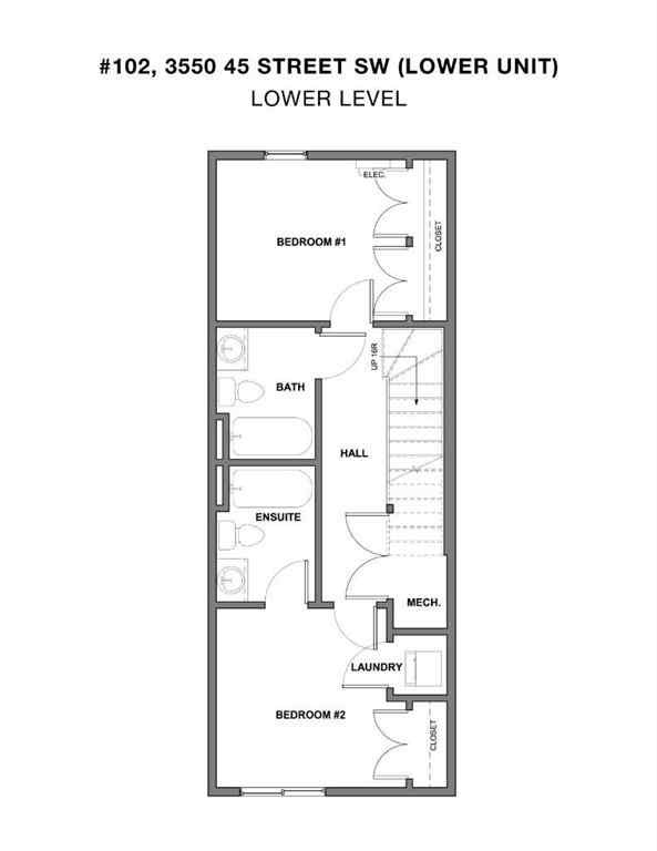 MLS® A2228780 - Unit #109 & 102 3550 45 Street SW in Glenbrook Calgary, Residential