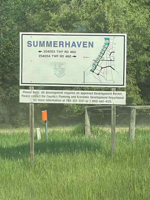 MLS® A2228828 - Lot 9 Block 3 Summerhaven   in Summerhaven Rural Wetaskiwin No. 10, County of, Land