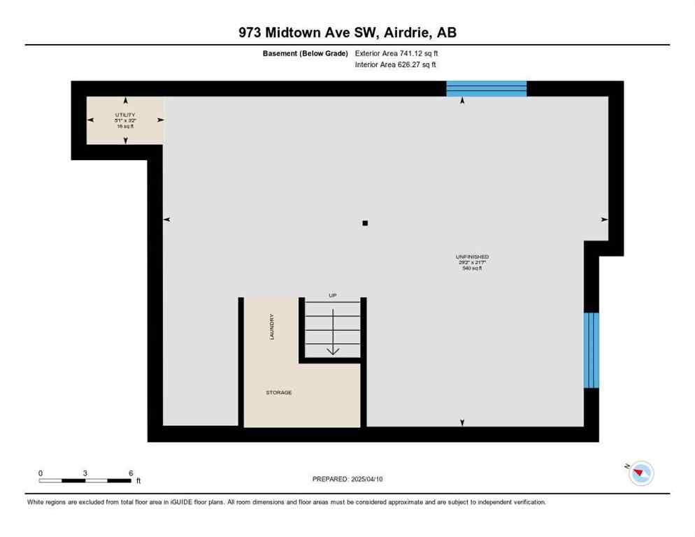 MLS® A2228835 - 973 Midtown Avenue SW in Midtown Airdrie, Residential