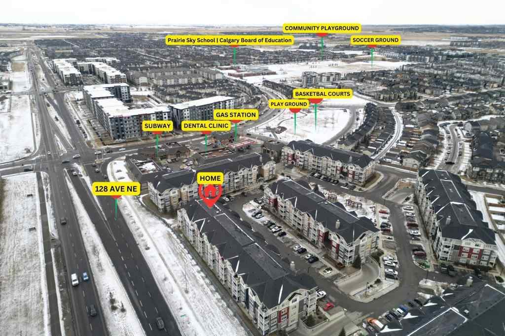 MLS® A2228855 - Unit #4209 155 Skyview Ranch Way NE in Skyview Ranch Calgary, Residential