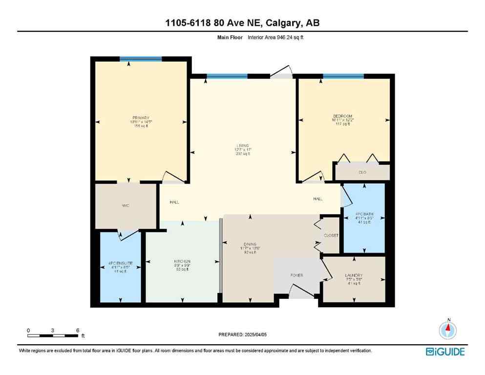 MLS® A2228865 - Unit #1105 6118 80 Avenue NE in Saddle Ridge Calgary, Residential