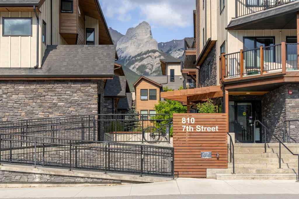 MLS® A2228957 - Unit #108 810 7th Street  in South Canmore Canmore, Residential