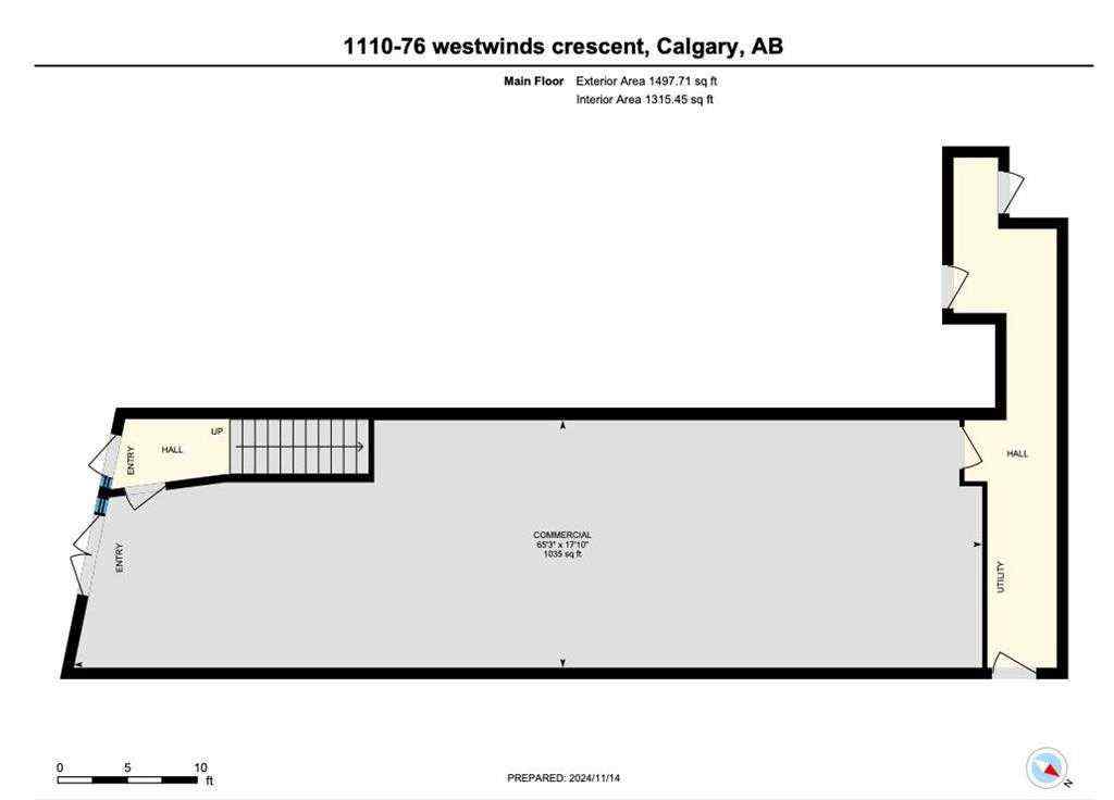 MLS® A2229162 - Unit #1110 76 Westwind Crescent NE in Westwinds Calgary, Commercial