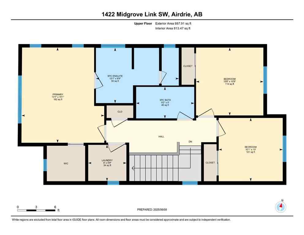MLS® A2229457 - 1422 Midtown Link SW in Midtown Airdrie, Residential