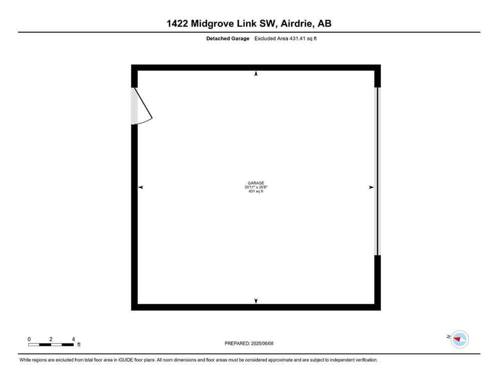 MLS® A2229457 - 1422 Midtown Link SW in Midtown Airdrie, Residential