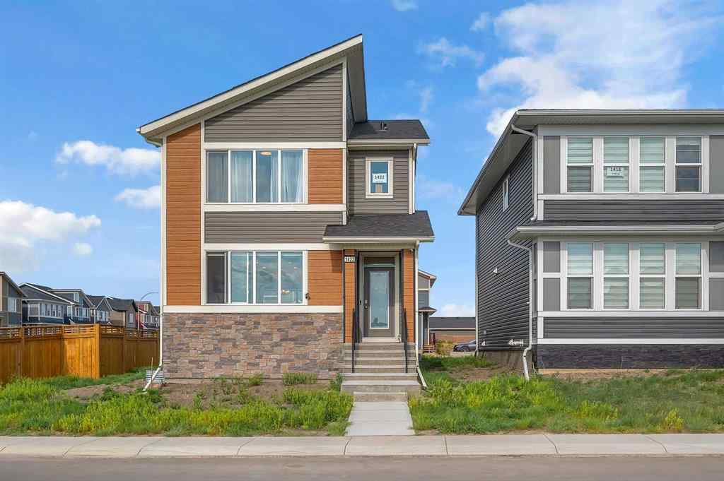 MLS® A2229457 - 1422 Midtown Link SW in Midtown Airdrie, Residential