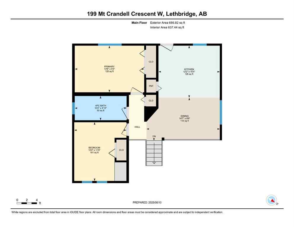 MLS® A2229483 - 199 Mt Crandell Crescent W in Mountain Heights Lethbridge, Residential
