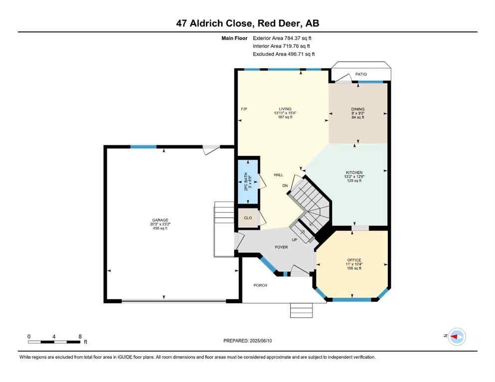 MLS® A2229566 - 47 Aldrich Close  in Anders South Red Deer, Residential