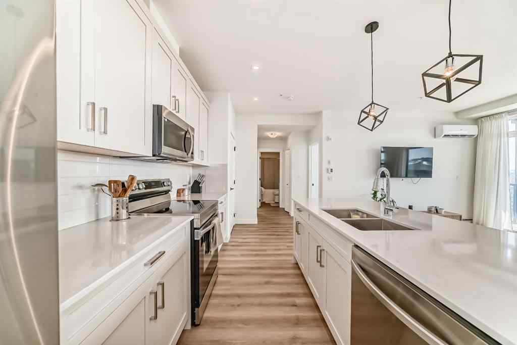 MLS® A2229928 - Unit #2307 55 Lucas Way NW in Livingston Calgary, Residential