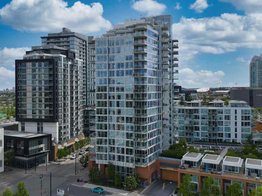 MLS® A2229982 - Unit #1303 519 Riverfront Avenue SE in Downtown East Village Calgary, Residential