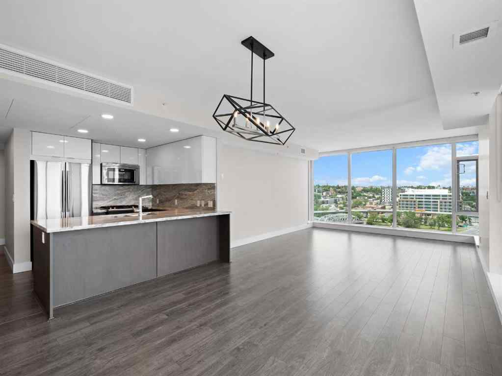 MLS® A2229982 - Unit #1303 519 Riverfront Avenue SE in Downtown East Village Calgary, Residential
