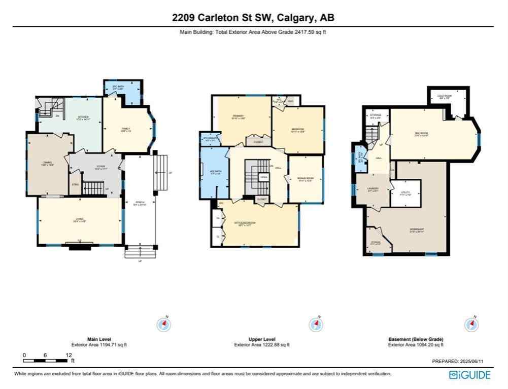 MLS® A2230110 - 2209 Carleton Street SW in Upper Mount Royal Calgary, Residential
