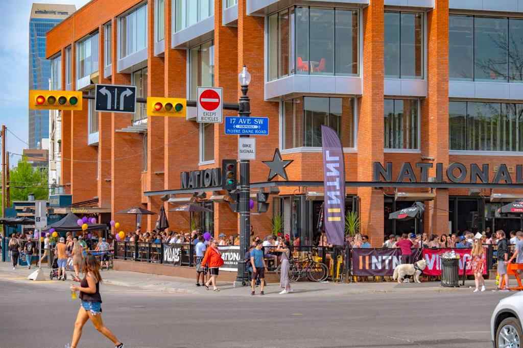 MLS® A2230408 - Unit #706 733 14 Avenue SW in Beltline Calgary, Residential