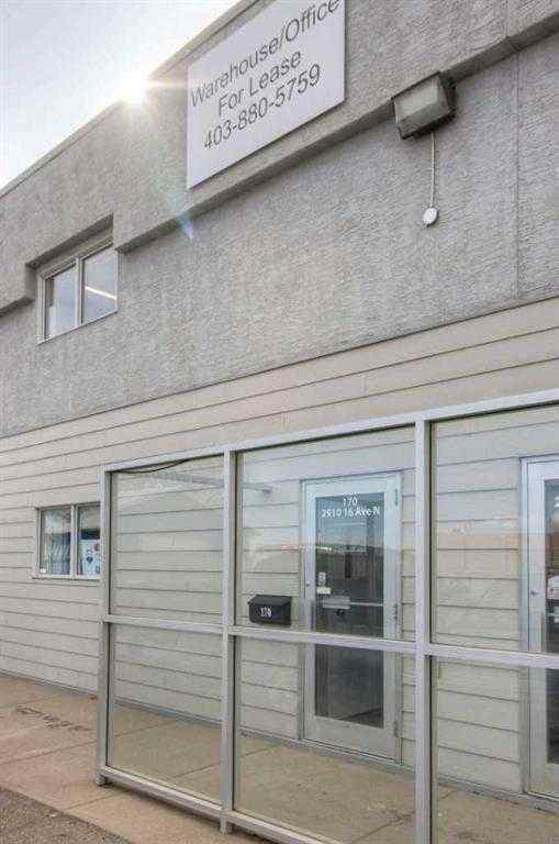MLS® A2230526 - Unit #170 2910 16 Avenue N in Churchill Industrial Park Lethbridge, Commercial