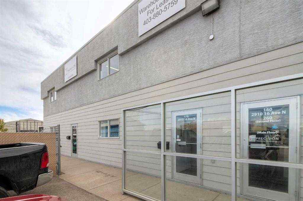 MLS® A2230526 - Unit #170 2910 16 Avenue N in Churchill Industrial Park Lethbridge, Commercial