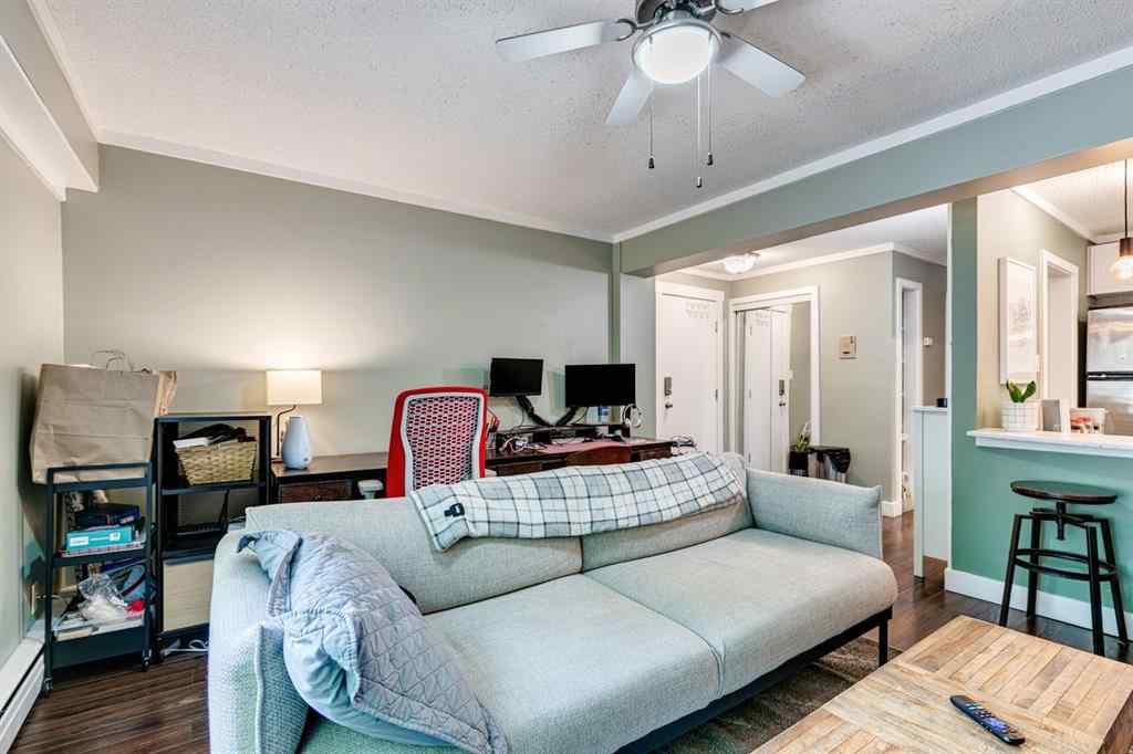 MLS® A2230542 - Unit #203 1717 12 Street SW in Lower Mount Royal Calgary, Residential