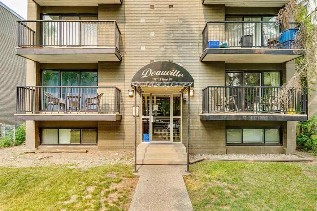 MLS® A2230542 - Unit #203 1717 12 Street SW in Lower Mount Royal Calgary, Residential