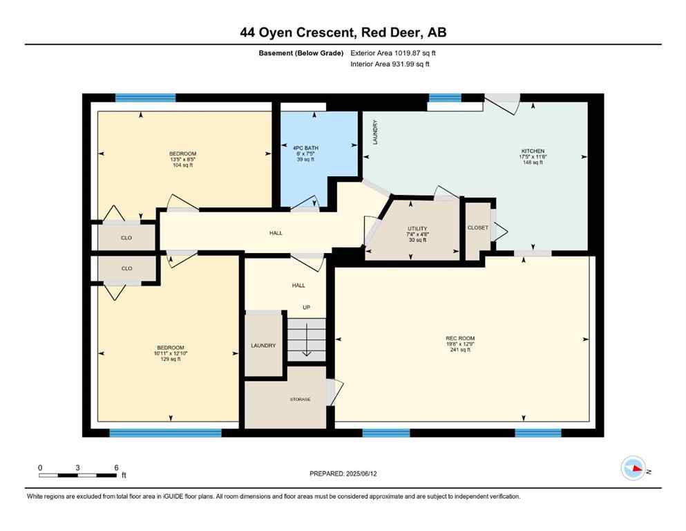 MLS® A2230836 - 44 Oyen Crescent  in Oriole Park Red Deer, Residential