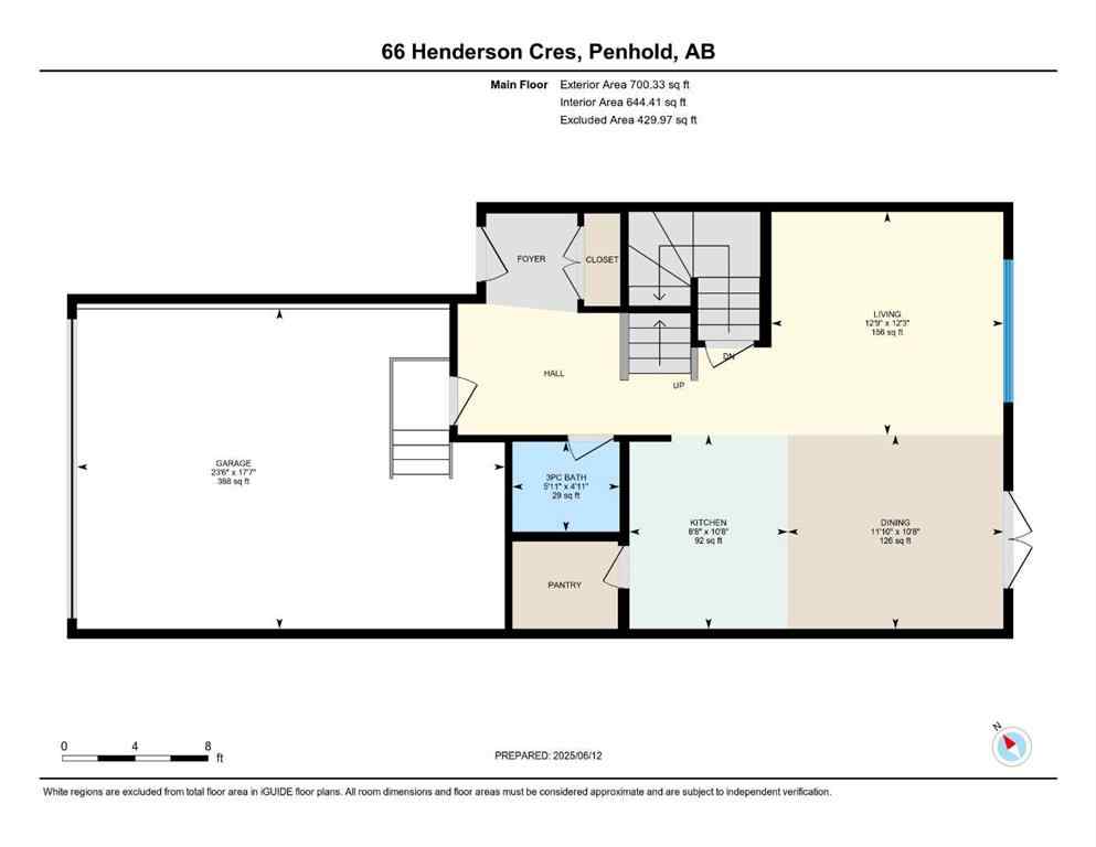 MLS® A2230842 - 66 Henderson Crescent  in Hawkridge Estates Penhold, Residential