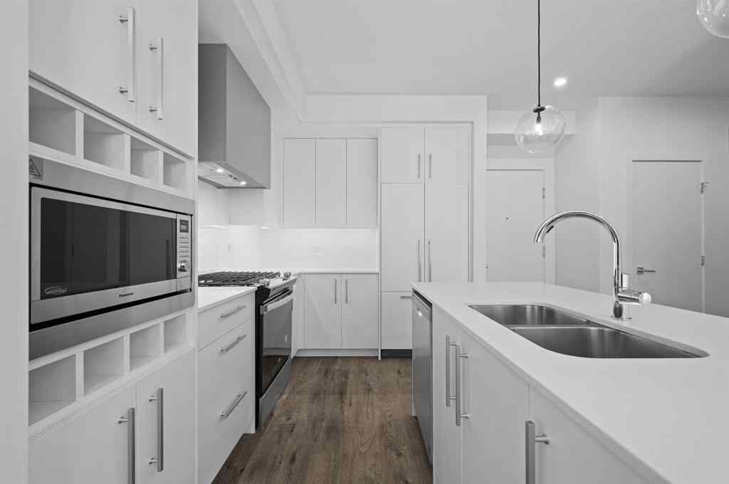 MLS® A2230875 - Unit #204 8370 Broadcast Avenue SW in West Springs Calgary, Residential
