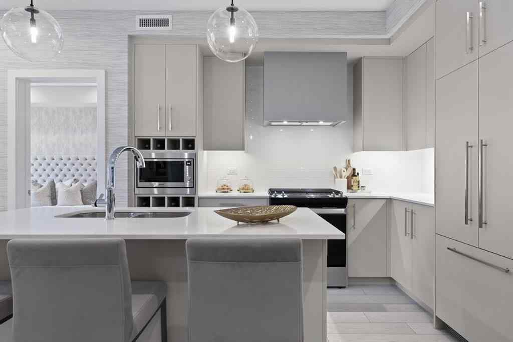 MLS® A2230878 - Unit #213 8370 Broadcast Avenue SW in West Springs Calgary, Residential