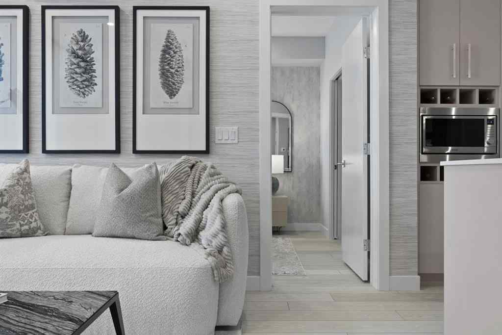 MLS® A2230878 - Unit #213 8370 Broadcast Avenue SW in West Springs Calgary, Residential
