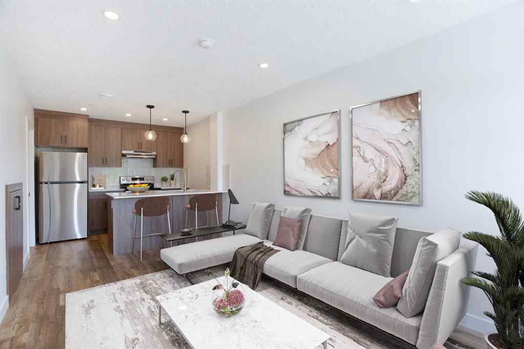 MLS® A2230904 - Unit #102 156 Park Street  in Greystone Cochrane, Residential