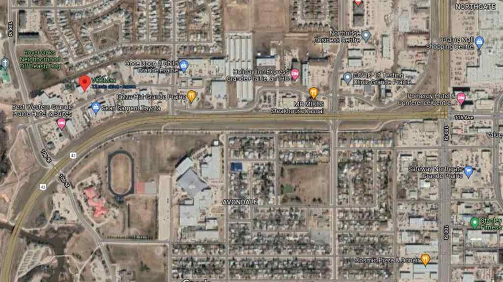 MLS® A2230932 - Unit #101 10720 117 Avenue  in Royal Oaks Grande Prairie, Commercial