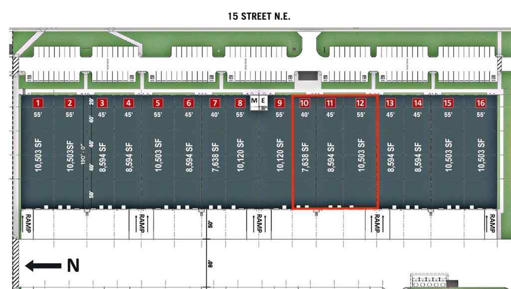 MLS® A2230957 - Unit #13 10099 15 Street NE in Stoney 2 Calgary, Commercial