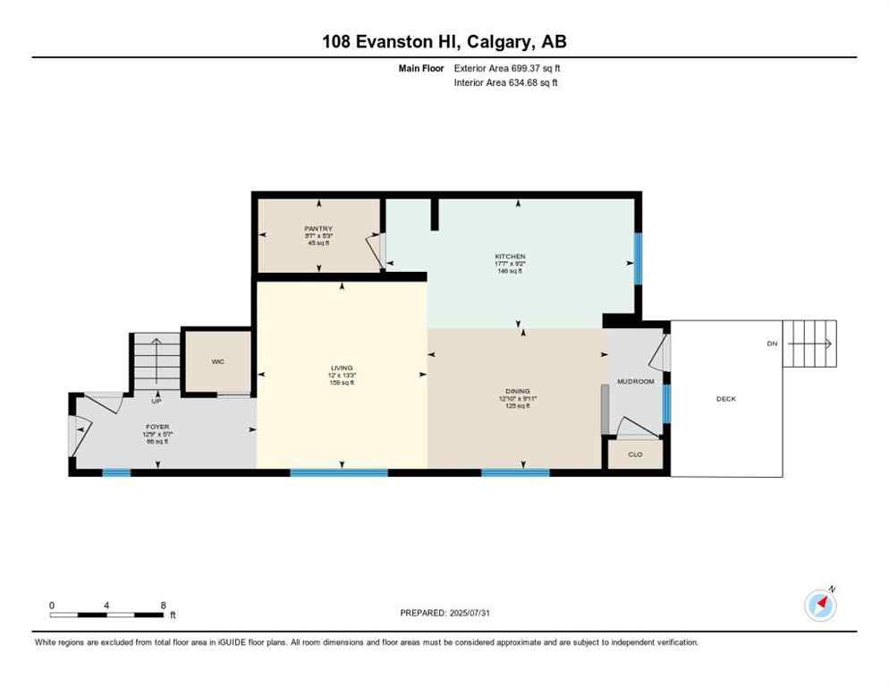 MLS® A2231051 - 108 Evanston Hill NW in Evanston Calgary, Residential