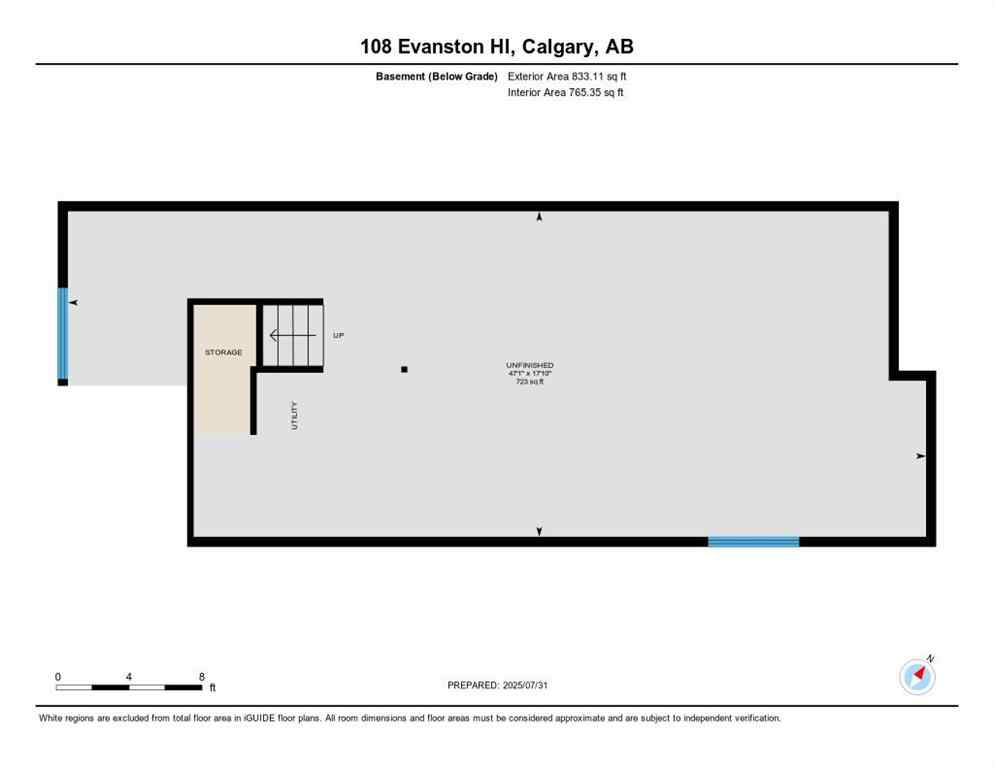 MLS® A2231051 - 108 Evanston Hill NW in Evanston Calgary, Residential