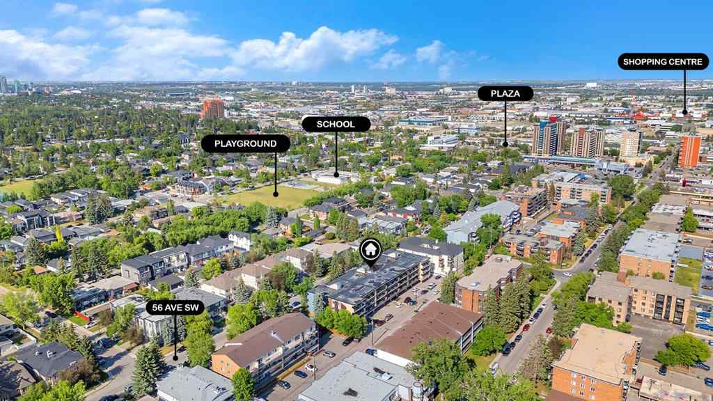 MLS® A2231193 - Unit #104 617 56 Avenue SW in Windsor Park Calgary, Residential