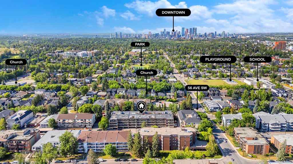 MLS® A2231193 - Unit #104 617 56 Avenue SW in Windsor Park Calgary, Residential