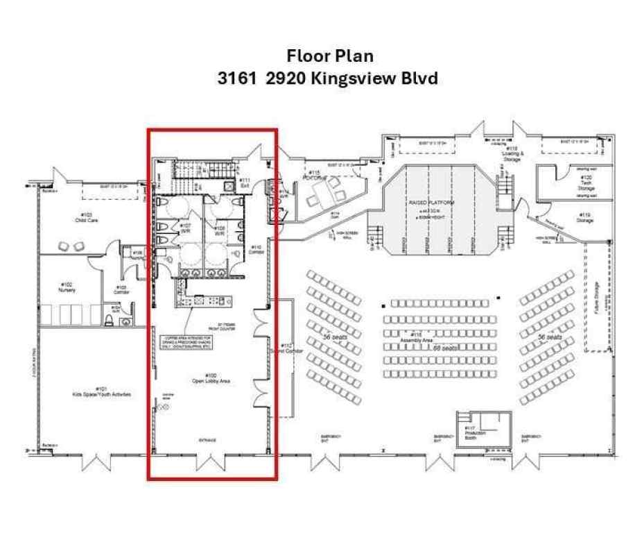 MLS® A2231218 - Unit #3161 2920 Kingsview Boulevard SE in Kingsview Industrial Park Airdrie, Commercial