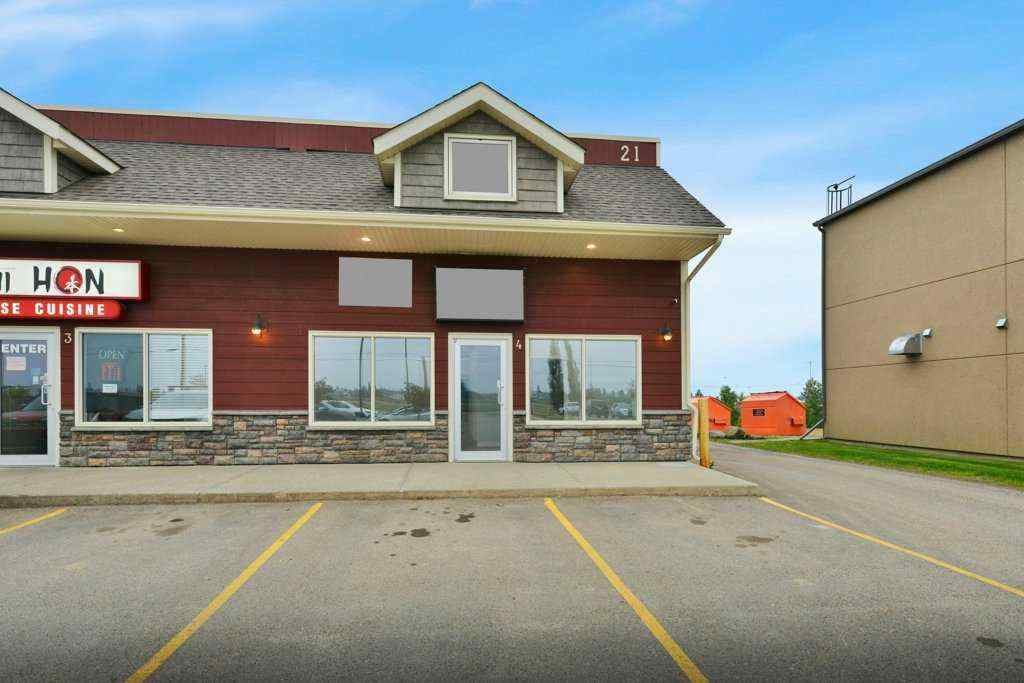 MLS® A2231462 - Unit #Bay 4 21 Beju Industrial Drive   in Beju Industrial Park Sylvan Lake, Commercial