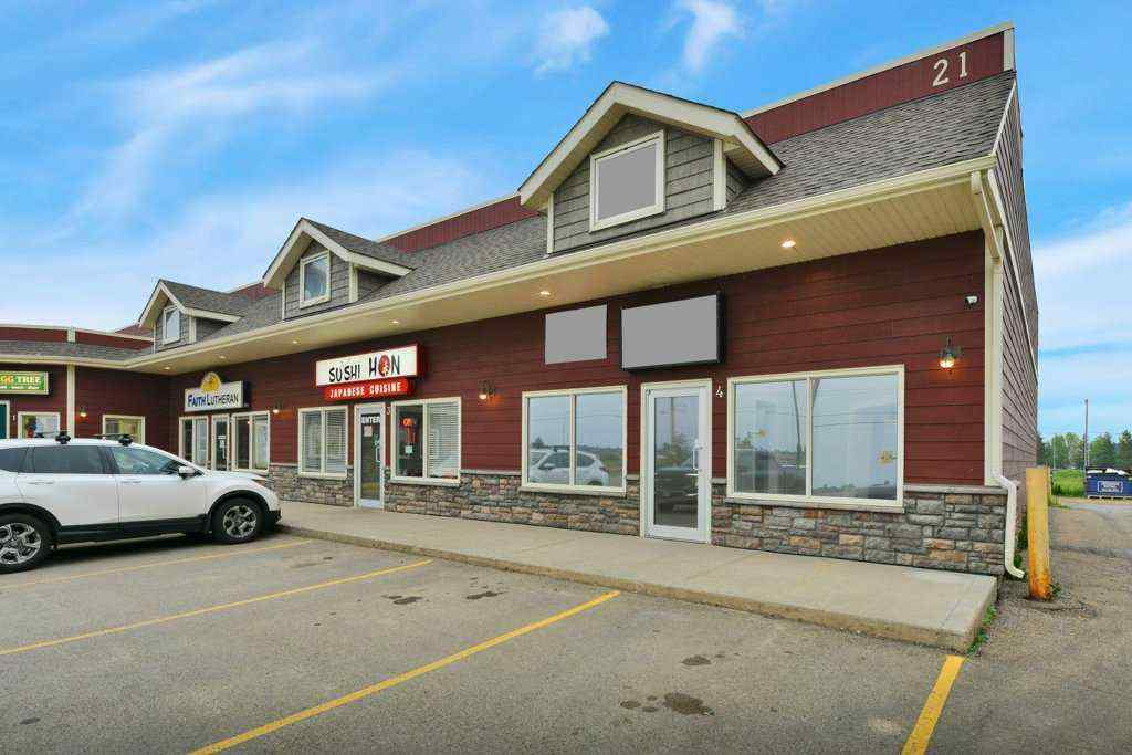 MLS® A2231462 - Unit #Bay 4 21 Beju Industrial Drive   in Beju Industrial Park Sylvan Lake, Commercial