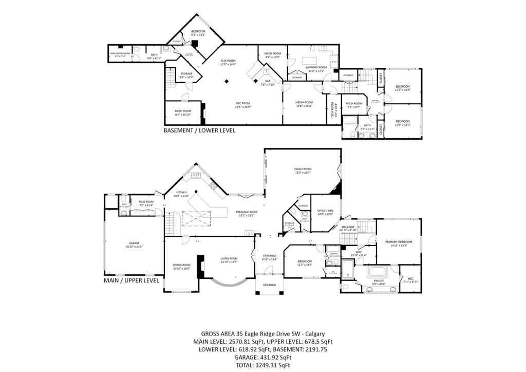 MLS® A2231542 - 35 Eagle Ridge Drive SW in Eagle Ridge Calgary, Residential